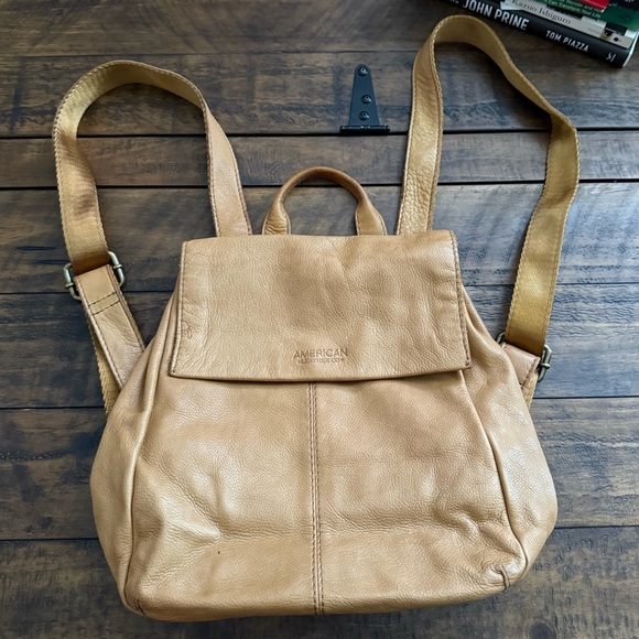 American Leather Co. Handbags - AMERICAN LEATHER CO Liberty Mini Backpack Brown Buttery Soft Leather